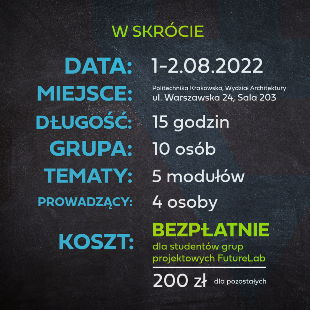 Informacje o szkoleniu