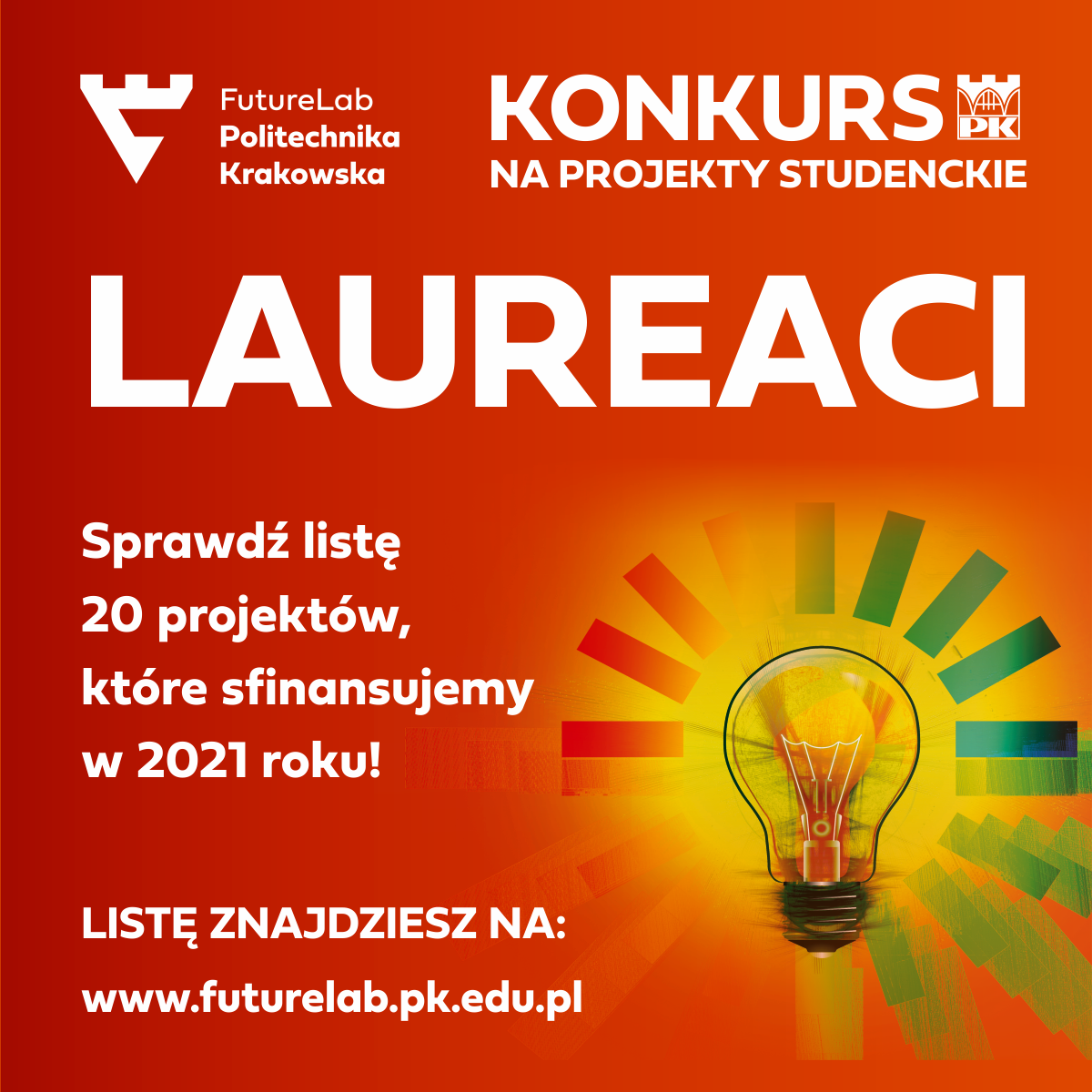 Laureaci konkursu na projekty – 2021