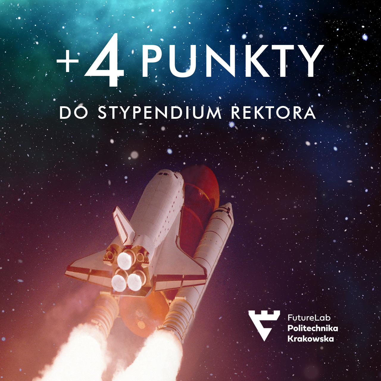 4 punkty do stypendium Rektora!