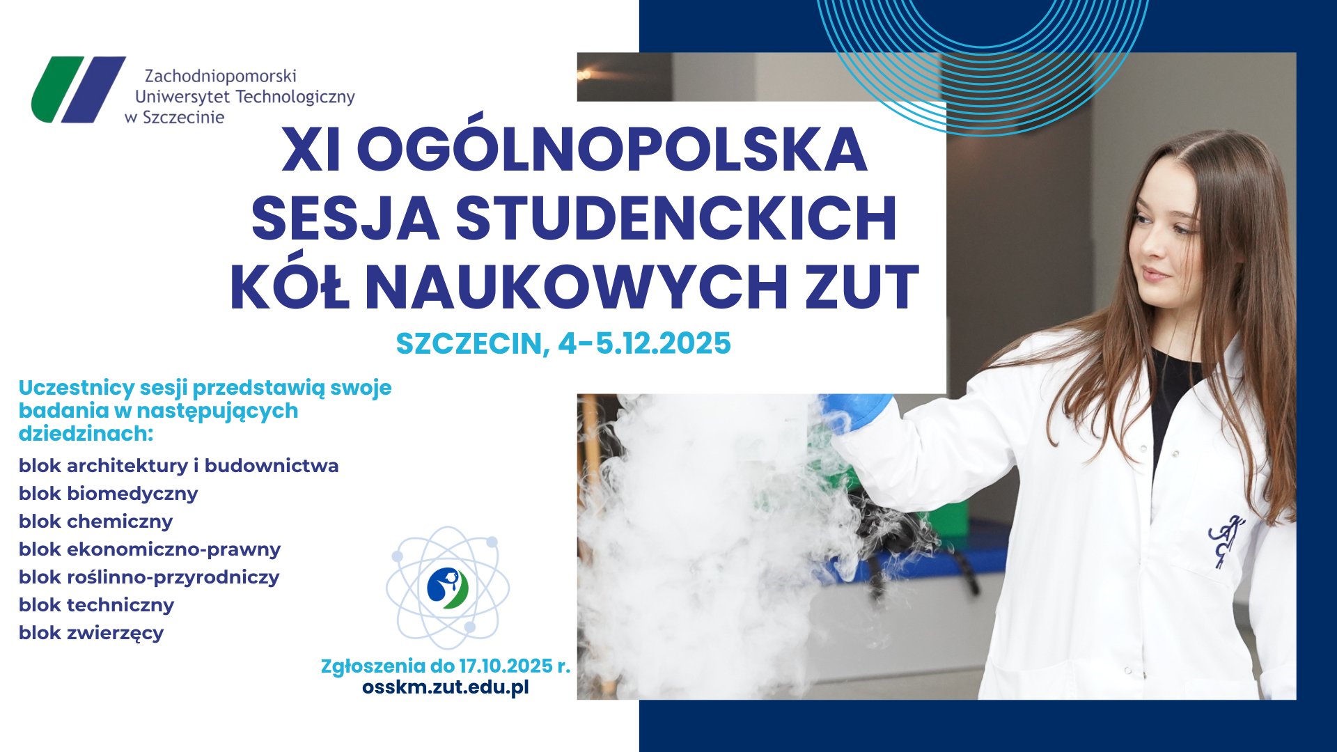 Zaprezentuj swoją pasję na XI Ogólnopolskiej Sesji Studenckich Kół Naukowych